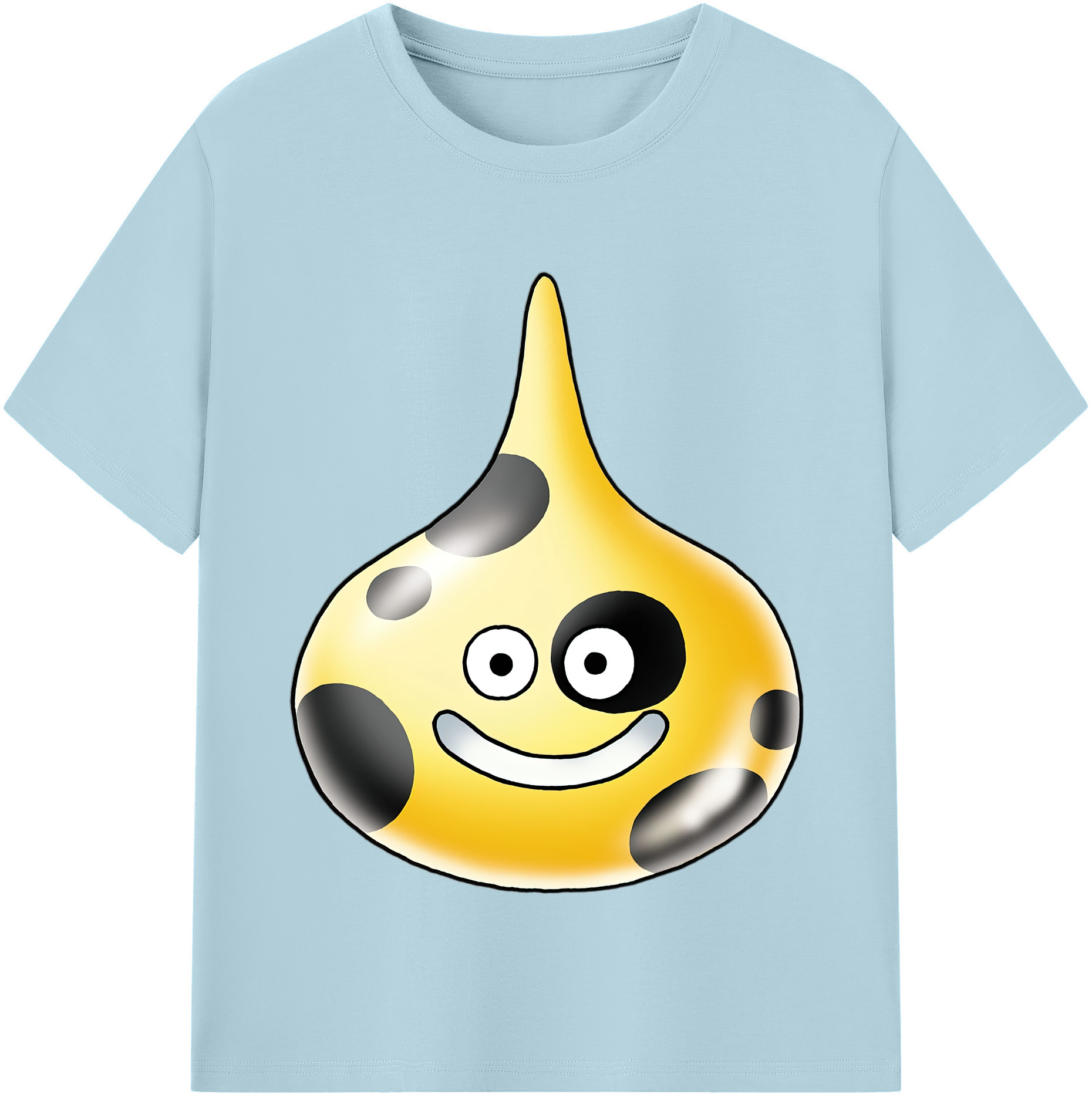 （画像用） ドラゴンクエスト Doragon Kuesuto Dragon Quest 綿100％半袖Tシャツ（フロントプリント）
